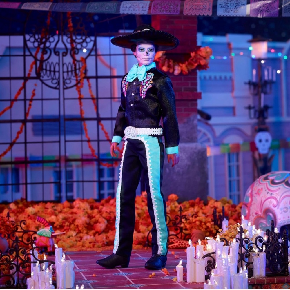 New 2024 Día De Muertos Ken Collectible, Barbie Signature Doll